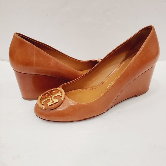 multi logo wedge tory burch